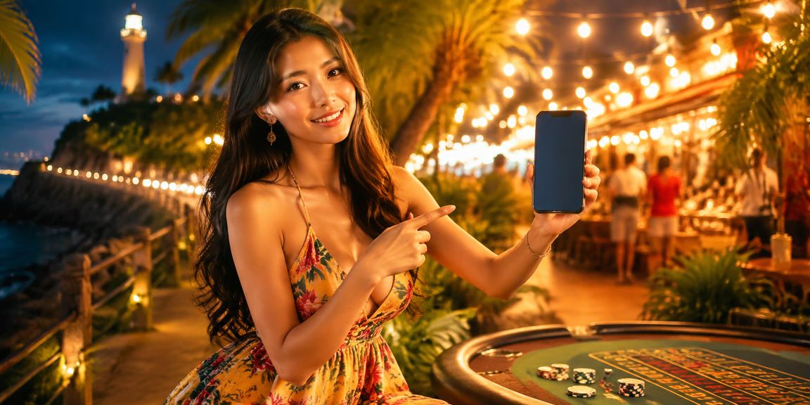Người chơi tại chợ đêm Vũng Tàu trải nghiệm baccarat và giải trí casino trực tuyến